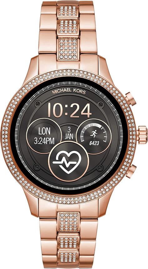 michael kors montre connectée homme|michael kors black watches women.